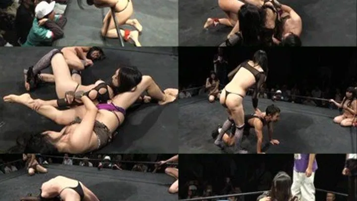 Mixed Championship Fighting Ends with Women Ripping Each Other's Clothes! - Part 4 - CPD-111