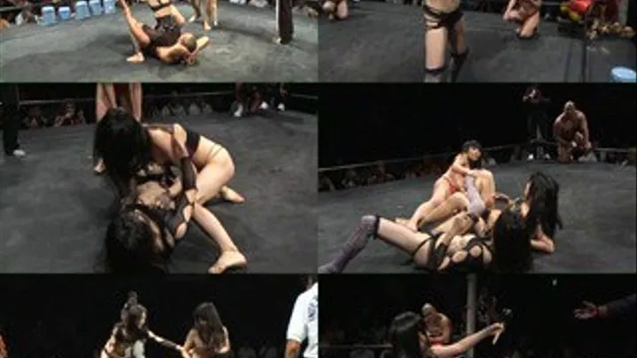 Mixed Championship Fighting Ends with Women Ripping Each Other's Clothes! - Part 3 - CPD-111 (Faster Download)