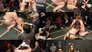 Fat Woman Gives Skinny Challenger A Humiliating Defeat! - Part 4 - CPD-115 (Faster Download)