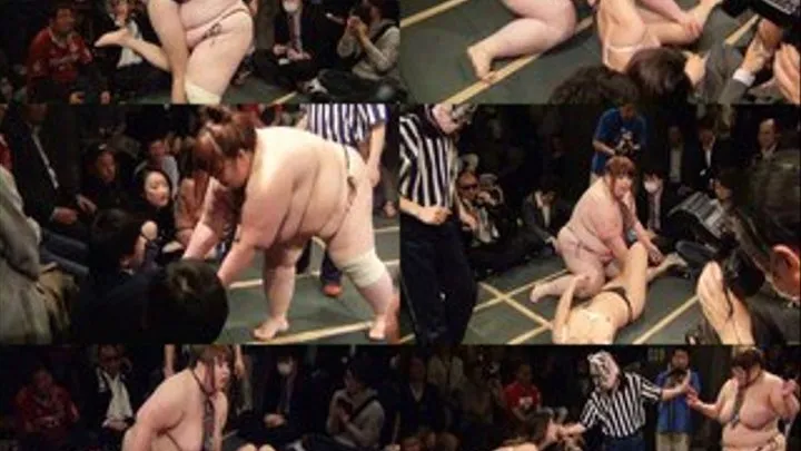 Fat Woman Gives Skinny Challenger A Humiliating Defeat! - Part 2 - CPD-115 (Faster Download)