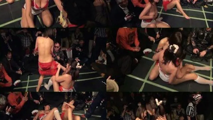 Sexy Fight Exhibition Gets Chaotic, Ladies Stripping Each Other's Clothes! - Part 5 - CPD-114