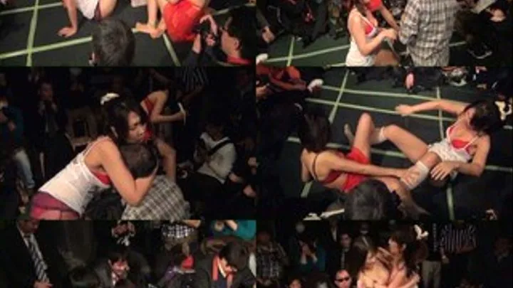 Sexy Fight Exhibition Gets Chaotic, Ladies Stripping Each Other's Clothes! - Part 4 - CPD-114 (Faster Download)