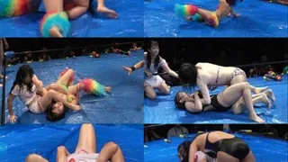 Bikini Ladies Fighting to Make Each Other Cum! - Part 2 - CPD-117