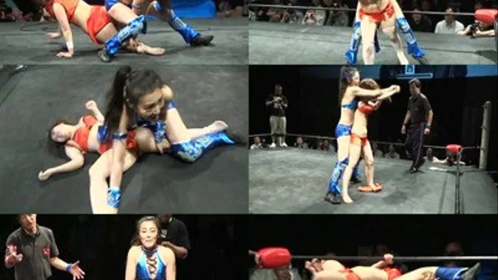 Pro Female Wrestlers Getting Rough in the Ring! - Full version - CPD-108