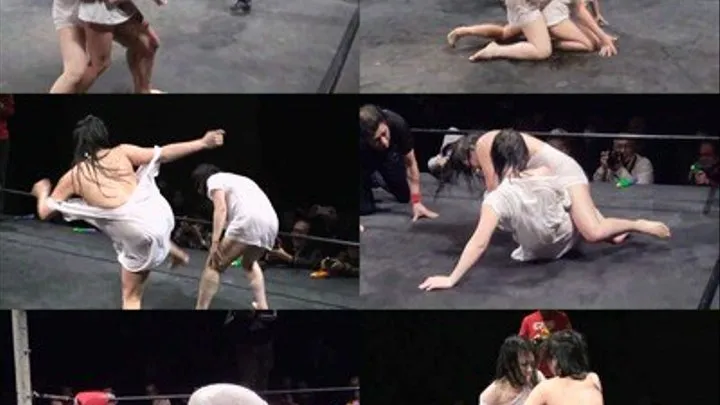 Ladies Wetting and Wrestling Inside The Ring! - Full version - CPD-112