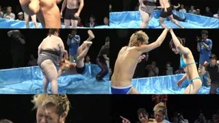 Sexy Cat Fight and Intense Tag Team Match! - Part 3 - CPD-107