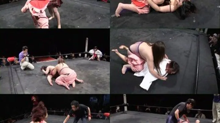 Amateur Ladies Fighting and Stripping in Ring! - Part 3 - CPD-112