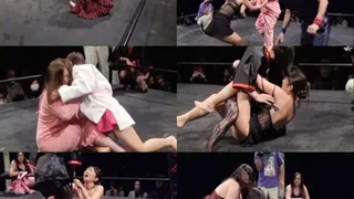 Amateur Ladies Fighting and Stripping in Ring! - Part 2 - CPD-112