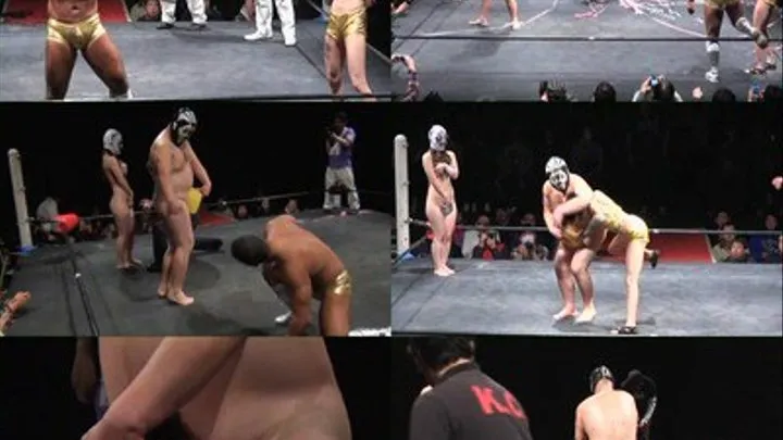 Nude Wrestlers Feeding Their Opponents with Genitals! - Part 1 - CPD-104