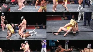 Nude Wrestlers Feeding Their Opponents with Genitals! - Full version - CPD-104