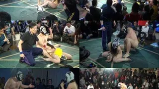 Male and Female Pro Wrestlers Battling Completely Naked! - Part 6 - CPD-106 (Faster Download)