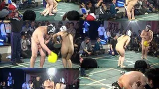 Male and Female Pro Wrestlers Battling Completely Naked! - Part 5 - CPD-106 (Faster Download)