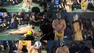 Male and Female Pro Wrestlers Battling Completely Naked! - Part 4 - CPD-106 (Faster Download)