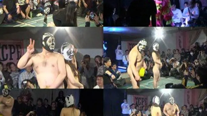 Male and Female Pro Wrestlers Battling Completely Naked! - Part 3 - CPD-106 (Faster Download)