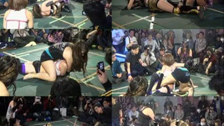 Amateur Female Wrestlers in Free-For-All Rumble! - Part 2 - CPD-106 (Faster Download)