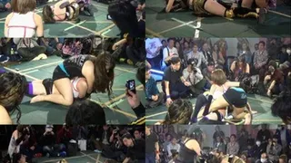 Amateur Female Wrestlers in Free-For-All Rumble! - Part 2 - CPD-106