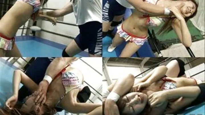 Masked man seems effortless as he slams lady's body - ASC-008 - Part 1 (Faster Download - )