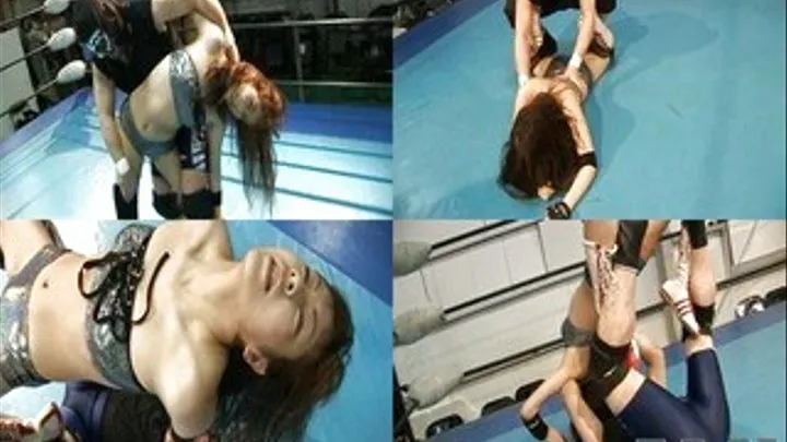 Man and domina wrestles on the ring to see who's stronger - ASC-002 - Part 5 (Faster Download - )