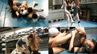 Ladies are wild as they wrestle in the ring - ASC-001 - Part 1 (Faster Download - )