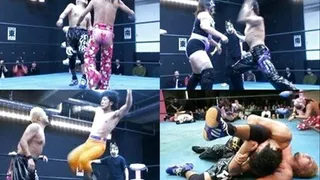 Men give their best in a tag team wrestling match - CAD-011 - Full version ( - AVI Format)