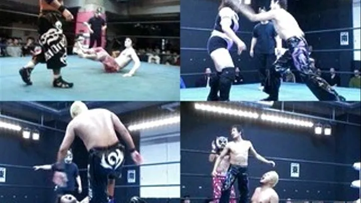 Men give their best in a tag team wrestling match - CAD-011 - Part 2 (Faster Download - )