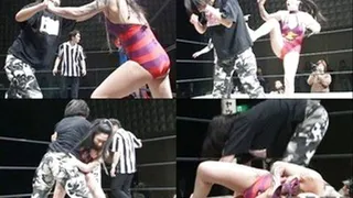 Lady fights against other tough looking ladies - CPD-006 - Part 2 (Faster Download - )