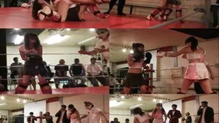 Femfighters Are On From Wrestling To Boxing! - NCLD-007 - Part 2 (Faster Download)