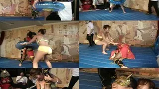 Playful Yet Brutal Wrestling Between Femfighters - DSC-006 - Part 1 (Faster Download)