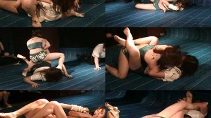 Femfighters Brutally Wrestle On The Matt - NCLD-005 - Part 1 (Faster Download)