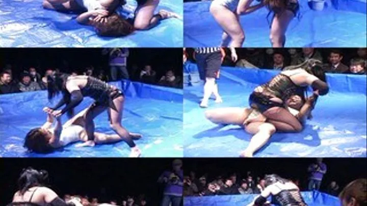 Brutal Female Fighting On A Cold, Slippery Stage - CPD-066 - Part 2 (Faster Download)