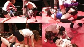 Femfighters Gone Wild & Brutal In The Ring - CFLD-031