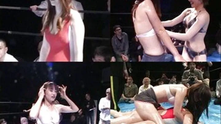 Femfighters Roll Around The Floor During The Match - CFLD-029 - Part 1 (Faster Download)