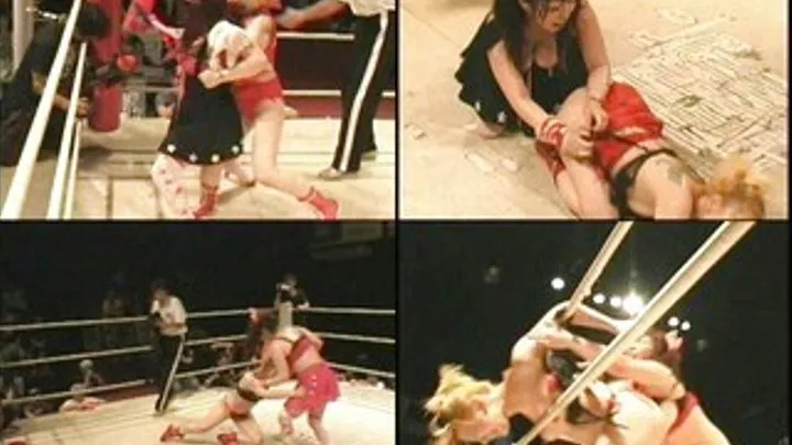 Femfighters Dress Up Only To Destroy It In A Fight - CFLD-030