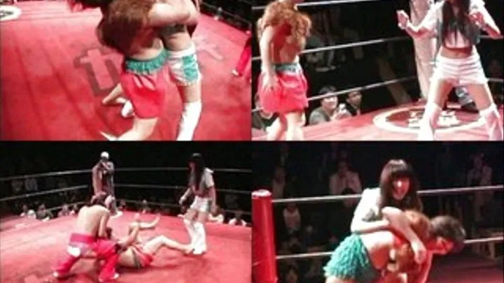 Aggressive Femfighter Makes Sure She Wins The Match - CFLD-031