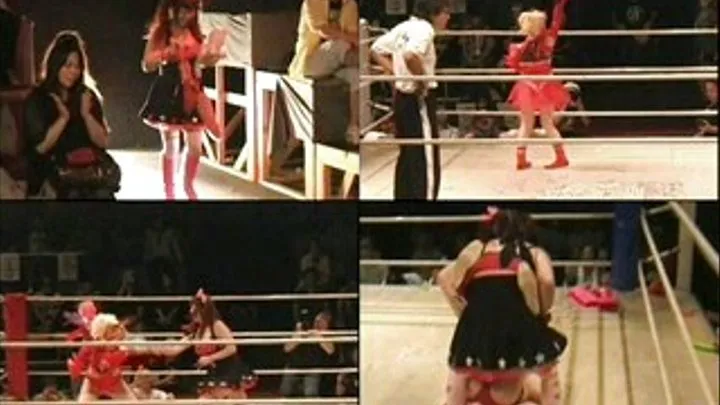 Femfighters Dress Up Only To Destroy It In A Fight - CFLD-030 - Part 1 (Faster Download)