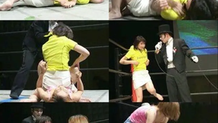 Ring Match Between Two Very Feminine Fighters - CFLD-003 - Part 1 (Faster Download - )