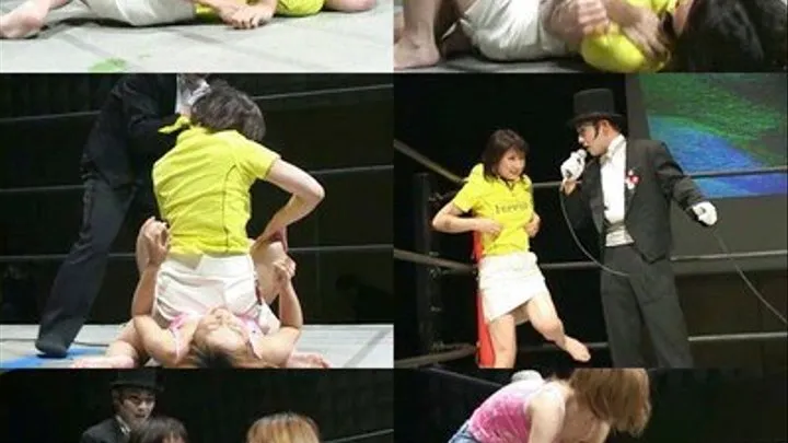 Ring Match Between Two Very Feminine Fighters - CFLD-003 - Part 1 (High Quality - )