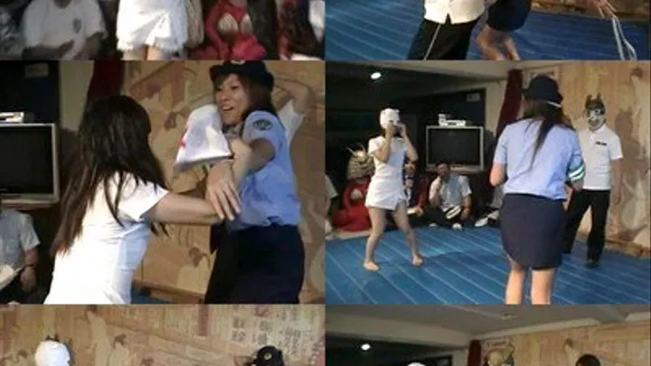 Policewoman Versus the Nurse - DSC-006 - Part 1 (High Quality - )