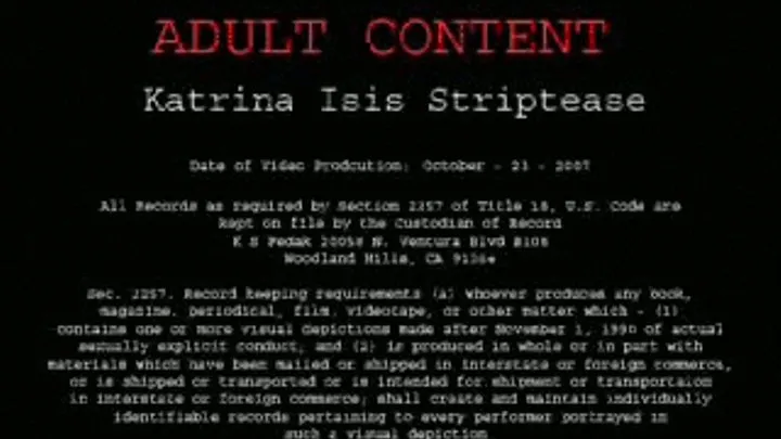 Katrina Isis Strip Tease 320x 640