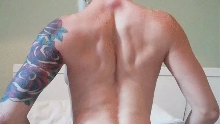 Showing off my back