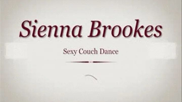 Sexy Couch Dance