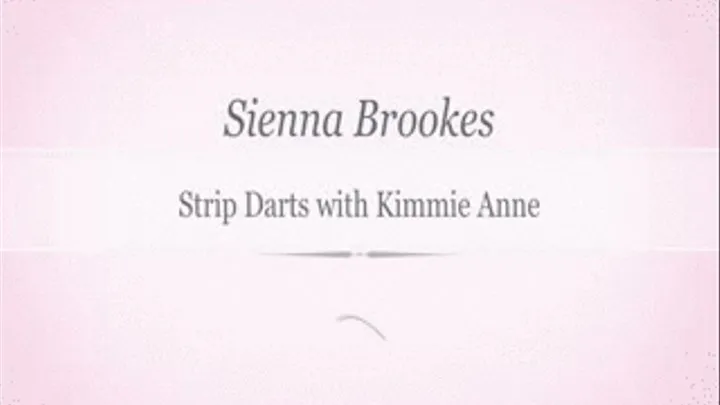 Strip Darts with Kimmie Anne