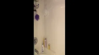 Ashley Washes her hair and humiliates your small penis