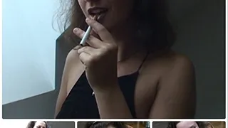 Smoking and cock tease