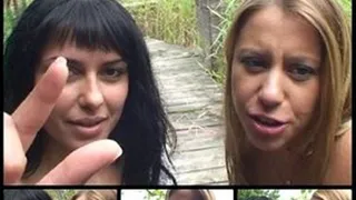 Small penis humiliation:Lara & Nikky