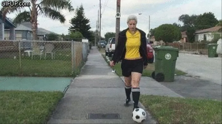 Soccer Girl Pays for her Mistake