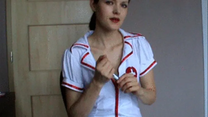 Sexy nurse testing your endurance