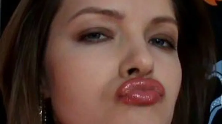 Pouting my sexy lips