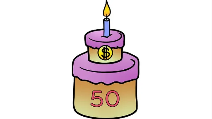 Happy birthday to me - 50