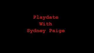 Playdate With Sydney Paige